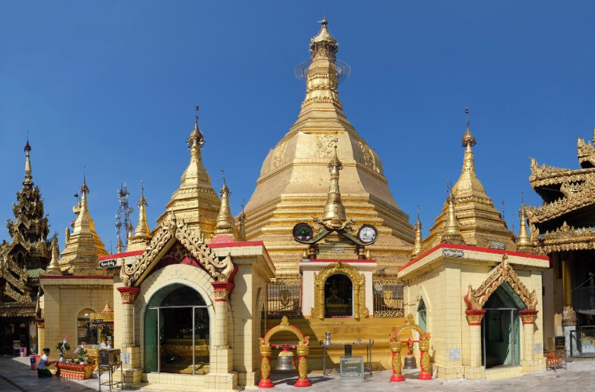 Sule Pagoda, Yangon, Yangon Region, Myanmar